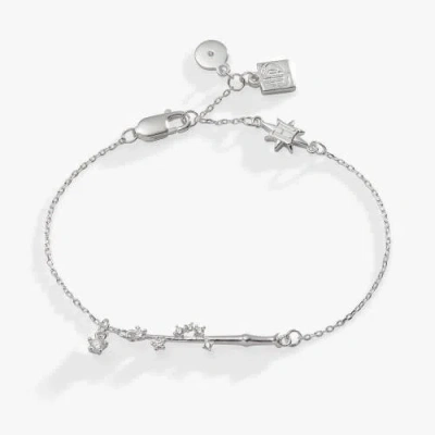 Alex And Ani Harry Potter Wand  Bracelet In Silver