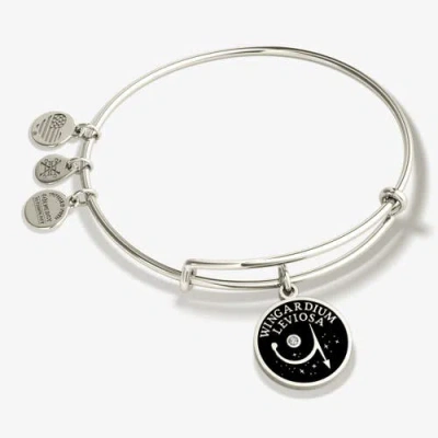 Alex And Ani Harry Potter Wingardium Leviosa Charm Bangle Bracelet In Silver