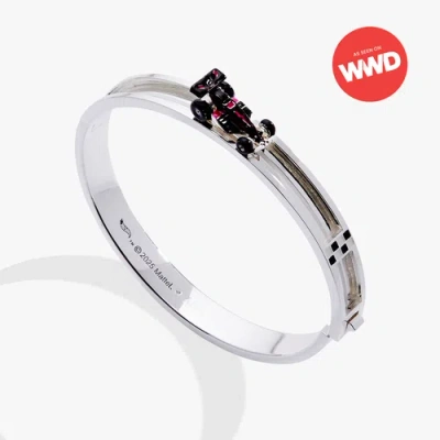 Alex And Ani Hot Wheels Moveable Racecar Hinge Bangle In Multi