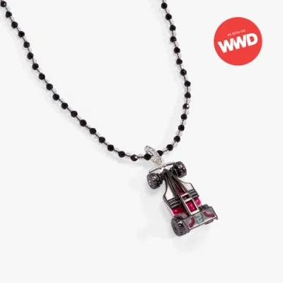 Alex And Ani Hot Wheels Racecar Pendant Necklace In Multi