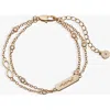 Alex And Ani Mamá Infinity Adjustable Chain Bracelet In Gold
