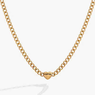 Alex And Ani Mama Curb Chain Necklace