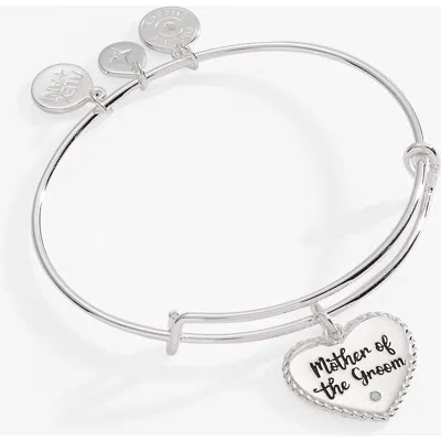 Alex And Ani 'mama Needs Coffee' Mug Charm Bangle In Silver
