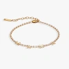 Alex And Ani Mama Tennis Bracelet In Gold