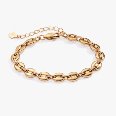 Alex And Ani Mariner Chain Bracelet In Gold