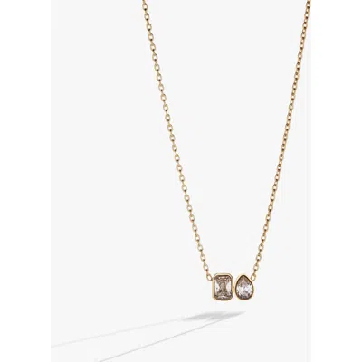 Alex And Ani Moi Et Toi Pendant Necklace In Gold