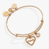 Alex And Ani Mom Bangle Bracelet In Gold