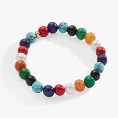 Alex And Ani Moonlight Beach Beach Beaded Stretch Bracelet
