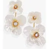 Alex And Ani New York Botanical Garden® 2-in-1 Poppy Statement Earrings