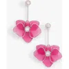 Alex And Ani New York Botanical Garden® Orchid Statement Earrings
