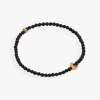 Alex And Ani Onyx Moon Mini Stretch Bracelet