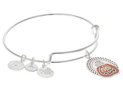 Alex And Ani Peanuts Snoopy Pumpkin In Silver