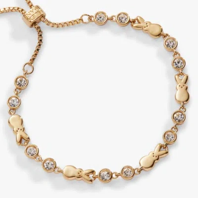 Alex And Ani Peeps® Bunny Bolo Bracelet In Gold