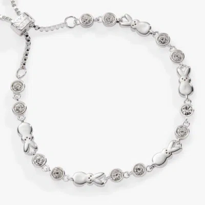 Alex And Ani Peeps® Bunny Bolo Bracelet In Silver