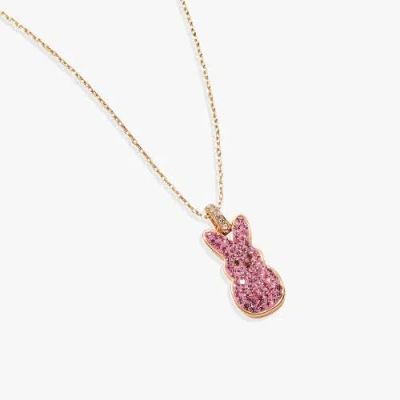 Alex And Ani Peeps® Pave Pink Bunny Pendant Necklace