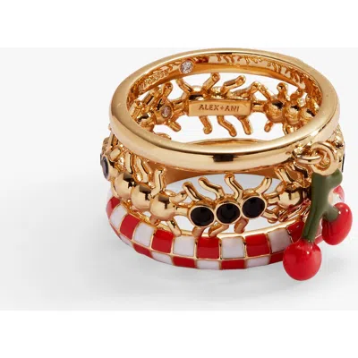 Alex And Ani Picnic Ring Stack