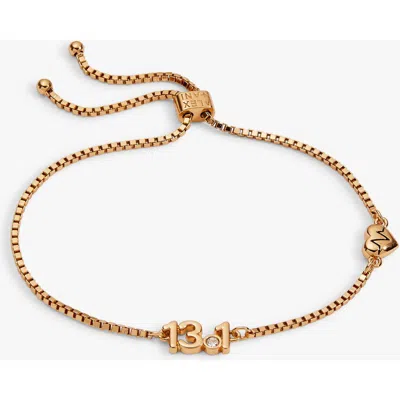 Alex And Ani Runner 13.1 Half Marathon Bolo Bracelet In Gold