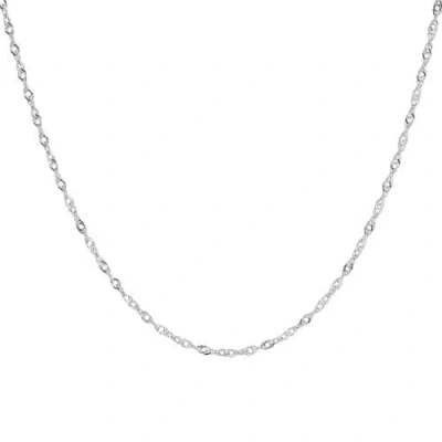 Alex And Ani Singapore Chain Layering Necklace In White