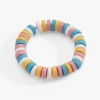 Alex And Ani Smarties Candy Stretch Bracelet In Multi