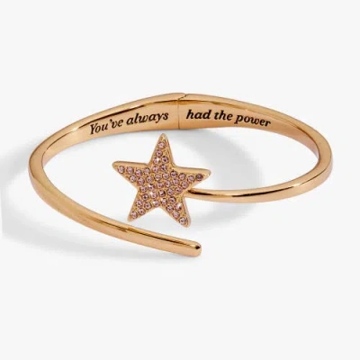 Alex And Ani The Wizard Of oz Glinda Wand Bypass Cuff In Gold