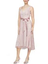 ALEX & EVE WOMENS EMBELLISHED POLYESTER COCKTAIL AND PARTY DRESS