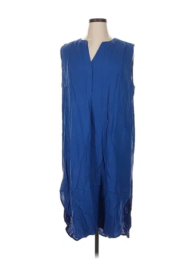 Pre-owned Alex & Lili Casual Dress In Blue