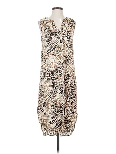 Pre-owned Alex & Lili Casual Dress In Ivory