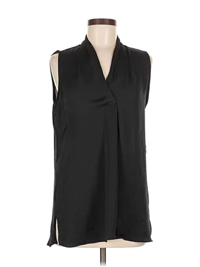 Pre-owned Alex & Lili Sleeveless Blouse In Black