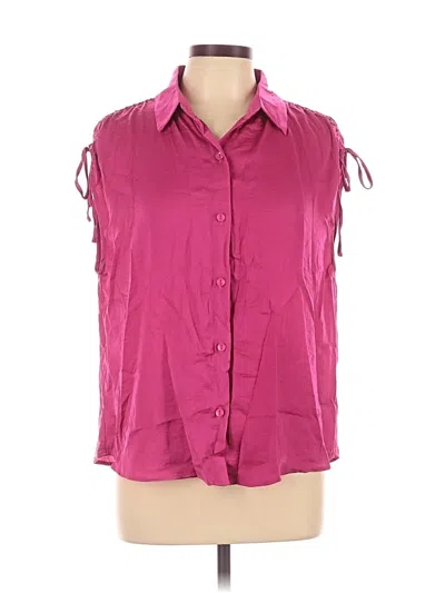 Pre-owned Alex & Lili Sleeveless Blouse In Pink
