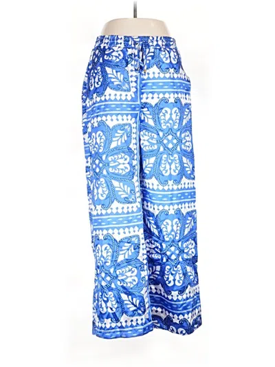 Pre-owned Alex & Parker Casual Pants In Blue