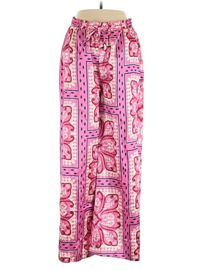 Pre-owned Alex & Parker Casual Pants In Pink