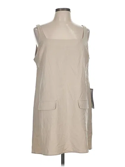 Alex & Sophia Casual Dress In Gray