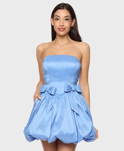 Alex & Sophia Women's Taffeta Fit & Flare Dress