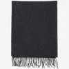 Alex Begg Cashmere Scarf In Grey