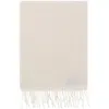 Alex Begg Rectangular Cashmere Scarf With Fringed Edges
