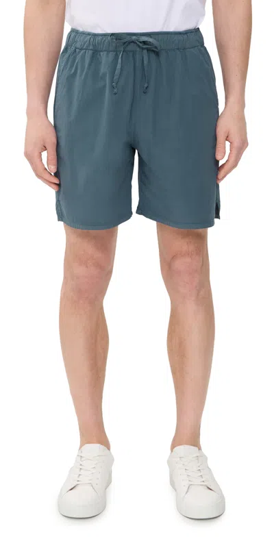 Alex Crane  Air Cotton Bo Shorts 6.25 Lake In Green