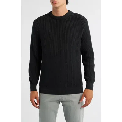 Alex Crane  Bay Organic Cotton Sweater In Black