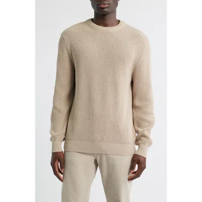 Alex Crane  Bay Organic Cotton Sweater In Brown