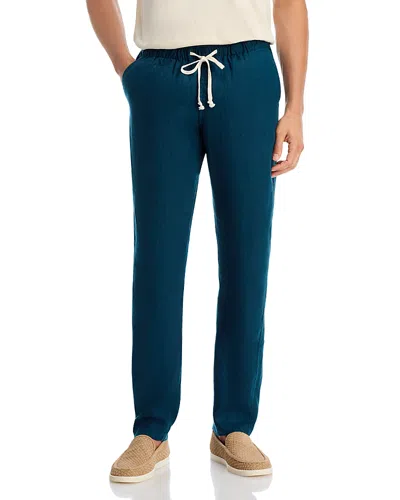 ALEX CRANE  BO LINEN REGULAR FIT DRAWSTRING PANTS