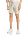 Alex Crane  Bo Linen Shorts In Bone