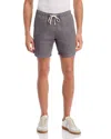 Alex Crane  Bo Linen Shorts In Gray