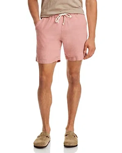 Alex Crane  Bo Linen Shorts In Watermelon