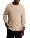 Alex Crane  Campo Wool Crewneck Sweater In Bone