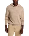 Alex Crane  Campo Wool Sweater Hoodie In Bone