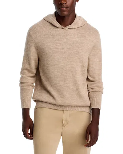 Alex Crane  Campo Wool Sweater Hoodie In Bone