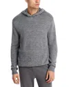 Alex Crane  Campo Wool Sweater Hoodie In Gray
