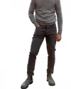 Alex Crane  Canvas Cham Pant In Onyx In Gray