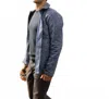 Alex Crane  Canvas Kite Jacket In River Map In Multi
