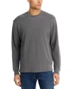 Alex Crane  Caza Rib Organic Cotton Sweatshirt In Gray