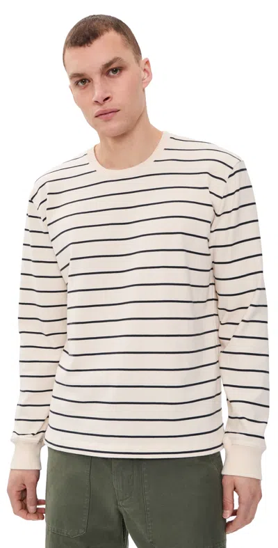 Alex Crane  Caza Cotton Crewneck Rio In Gray